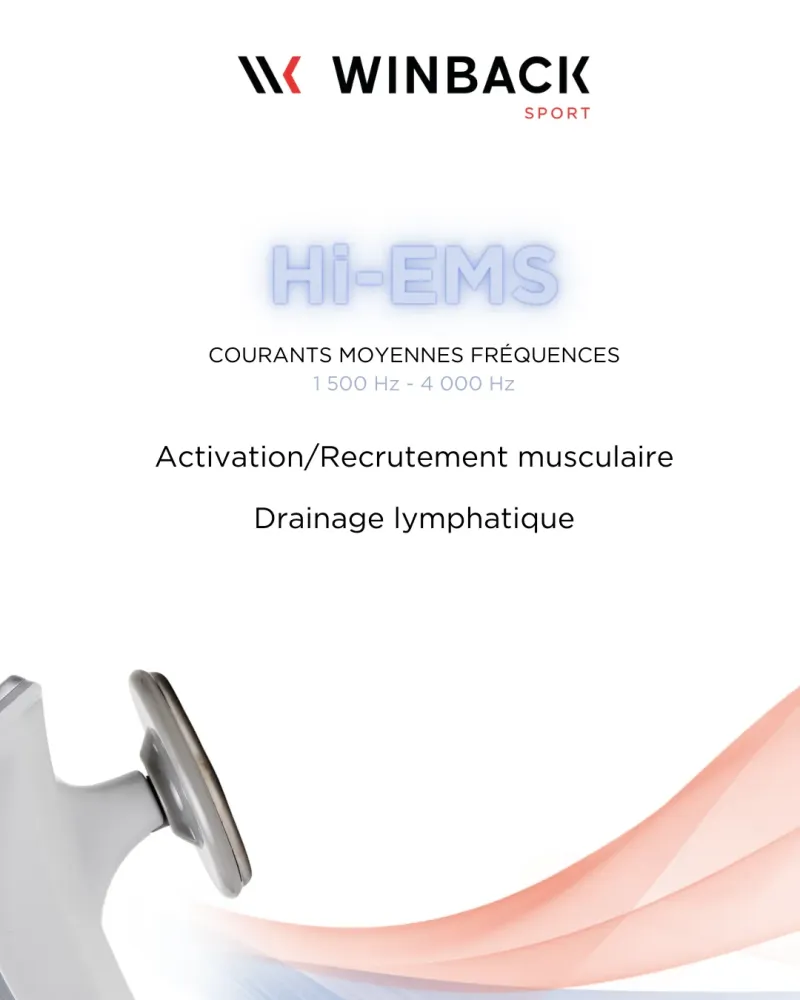 técarthérapie Winback Hi-EMS